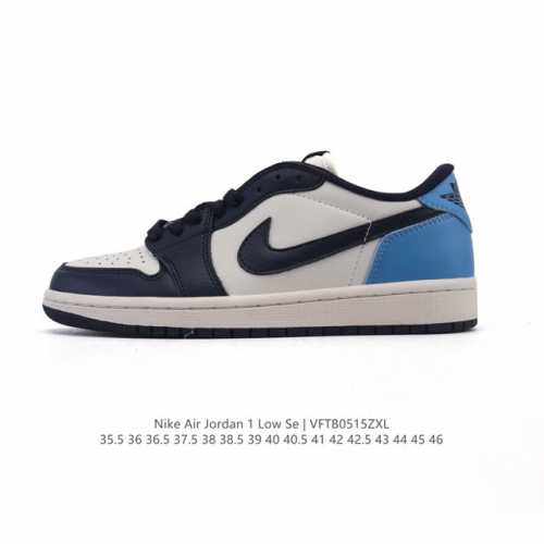 耐克 乔丹Air Jordan 1 Low Aj1 乔1 乔丹1代Aj1 低帮复古文化休闲运动篮球鞋 从1985 年面世的元年款汲取设计灵感 采用简洁大方的经典