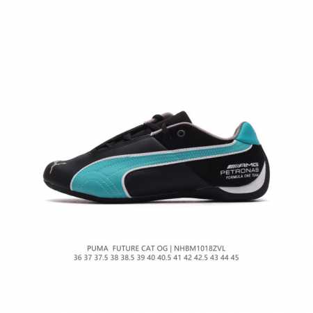 公司级 PUMA Speedca OG 彪马极速赛车系列低帮德训风拼接复古百搭休闲运动赛车鞋 鞋款从80、90年代赛车手所穿的防火赛车鞋为原型，鞋身线条模仿了赛 - 点击图像关闭