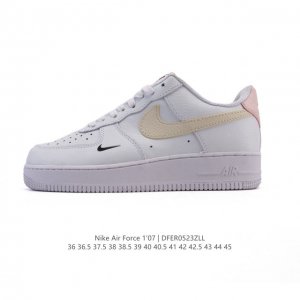 耐克 Nike Air Force 1 '07 Low 空军一号含气垫 小白鞋 2025年 蛇年新款 低帮百搭厚底增高休闲运动板鞋 柔软 弹性十足的缓震性能和出