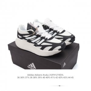 公司级 阿迪达斯 Adidas 男女士休闲鞋 Adizero Aruku 减震耐磨缓冲回弹百搭运动鞋 厚底增高老爹鞋。今年曝光的adidas Adizero A