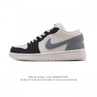 公司级 耐克 乔丹Air Jordan 1 Low Aj1 乔1 乔丹1代Aj1 低帮复古文化休闲运动篮球鞋。从1985 年面世的元年款汲取设计灵感，采用简洁大
