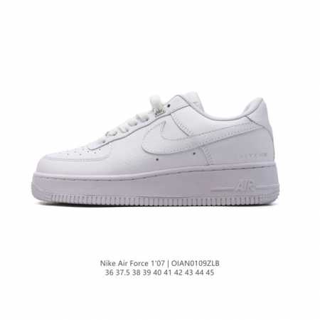 耐克 Nike Air Force 1 '07 Low 空军一号含气垫 小白鞋 低帮百搭厚底增高休闲运动板鞋。柔软、弹性十足的缓震性能和出色的中底设计，横跨复古 - 点击图像关闭