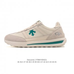 新品公司级 Descente Cron Racer 迪桑特休闲鞋，男女同款设计，迪桑特Cron Racer系列是一款融合日系极简设计与功能科技的多场景休闲鞋，核