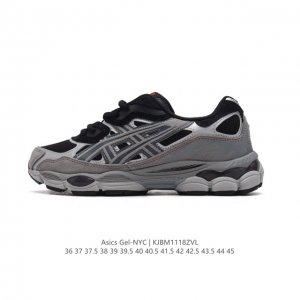 公司级 Asicsgel-Nyc复古老爹鞋 单品 亚瑟士asicstiger 新款休闲鞋 厚底街头运动休闲鞋，Asics亚瑟士推出全新gel-Nyc，彰显纽约都