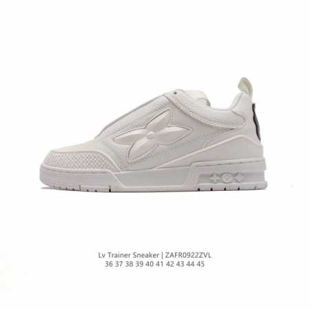 公司级 路易威登louis Vuitton Lv路易威登板鞋 时尚厚底增高运动鞋 潮男女鞋 舒适防滑底和百搭性霸屏整个时尚娱乐圈，细节调整完美主义！鞋面采用专柜 - 点击图像关闭