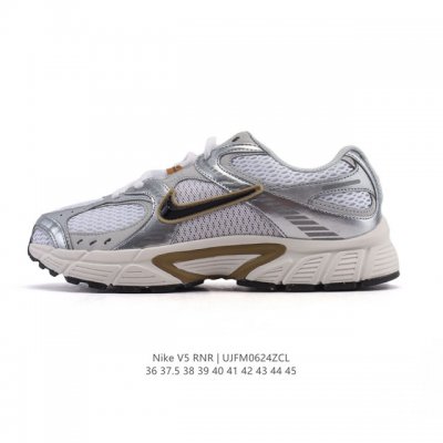 耐克 Nike 2025年新款 Nike V5 Rnr 轻量缓震支撑休闲鞋 舒适防滑耐磨低帮复刻运动鞋 厚底增高老爹鞋 Hj5228-003经典设计与现代工艺完