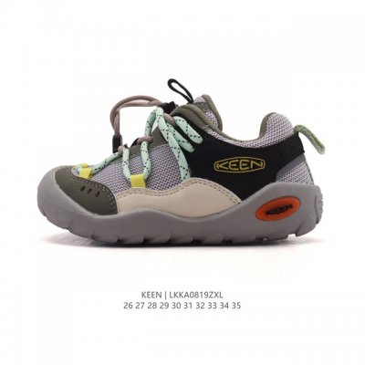 童鞋 美国人气户外品牌-科恩Keen Jasper Rocks Sp贾斯珀都市系列复古低帮系带 儿童运动鞋 解构绑带 抽拉式鞋带 户外风露营徒步登山运动训练鞋