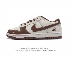 真标 耐克 Nike Sb Dunk Low Pro 男女同款运动鞋复古板鞋 尽情迈步 彰显个性风采 采用柔软皮革鞋面 经久耐穿 塑就如元年款 Dunk 般的复