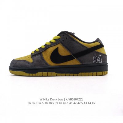 耐克Nike Dunk Low 板鞋 Sb系列经典百搭休闲运动板鞋加厚鞋舌的填充，使舒适性大大提升，同时也更方便穿脱中底部分则加入了脚感柔软舒适Zoomair气