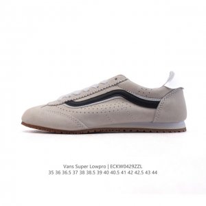 新品 Vans范斯新款Super Lowpro低帮休闲鞋复古百搭板鞋 Vn000D83Ccz早春复古风，Vans薄底鞋来助力！春天已经悄悄来临，上海的阳光明媚得