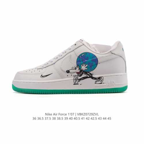耐克 Nike Air Force 1 '07 Low 2025新年新款 蛇年限定 空军一号含气垫 小白鞋 低帮百搭厚底增高休闲运动板鞋。柔软、弹性十足的缓震性