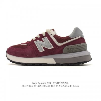 Nb 574 新百伦 New Balance Nb 574系列舒适百搭复古拼接时尚休闲运动鞋。New Balance 的 574 具有识别性和持久流行性，从它作