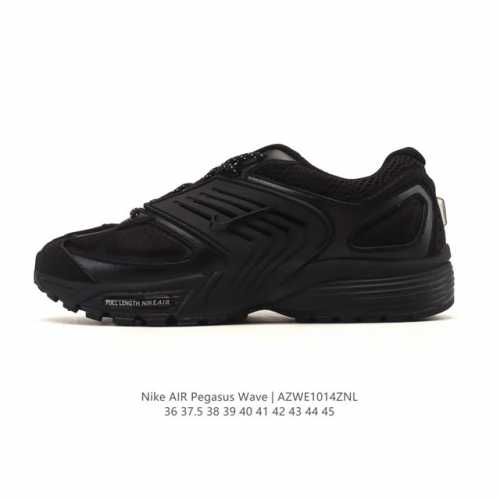 新品公司级 耐克 Nike Air Pegasus Wave 耐克赛博飞马男女子运动鞋赛博飞马运动复古舒适低帮透气波浪美学运动鞋 Ib0612 。缓震技术，采用