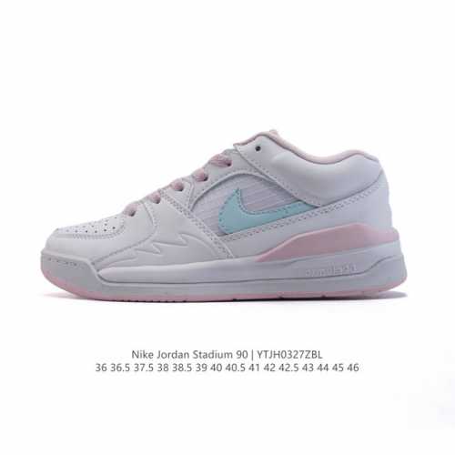 200 【公司级 头层皮】耐克 Nike Air Jordan Stadium Aj90 潮流运动板鞋 Aj90 充满了对Tinkerhathield 原创设计