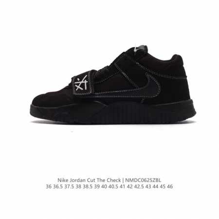 头层皮 耐克nike Wmns Air Jordan Cut The Check 时尚倒钩运动鞋aj1乔丹一代低帮经典复古文化休闲运动篮球鞋板鞋，当红美潮,设计 - 点击图像关闭
