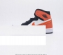 真二层 耐克 Nike Air Jordan 1 Retro High Og 乔丹一代aj1 乔1 Aj1 高帮篮球鞋复刻运动鞋 皮面高帮板鞋的设计灵感源自运动