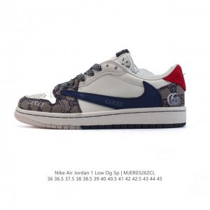 170 真标 耐克/Nike Air Jordan 1 Low Og Sp"Military Blue"Aj1乔1倒勾 2025年新款 蛇年新款 Gucci联名