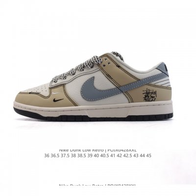 公司级 真标 耐克 Nike Dunk Low Retro 运动鞋 2025年新款 经典复古板鞋。作为 80 年代经典篮球鞋款，起初专为硬木球场打造，后来成为席