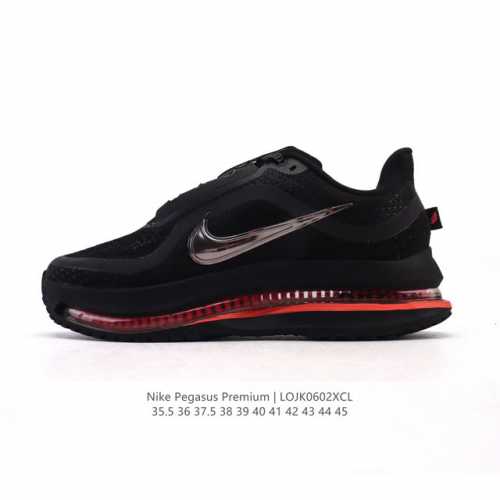 新品公司级 耐克 Nike Pegasus Premium Airscape 舒适百搭减震防滑耐磨透气 低帮跑步鞋 Pegasus Premium 飞马王！搭载