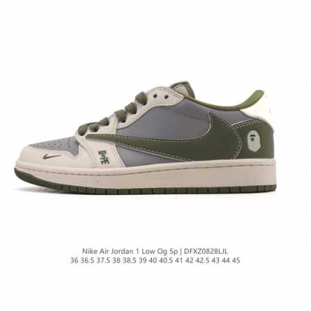 特价 原价260+ 耐克 Nike Air Jordan 1 Low Og Sp Military Blue Aj1乔1倒勾 2025年新款 低帮篮球鞋 Aj1 - 点击图像关闭