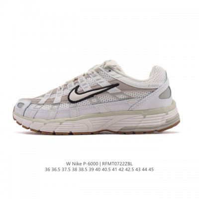 公司级 耐克 Nike 男女子休闲运动鞋 P-6000Premium 轻便舒适透气防滑缓震耐磨跑步鞋。P-6000 是一款植根于 0 年代风格的混合款式，让人想