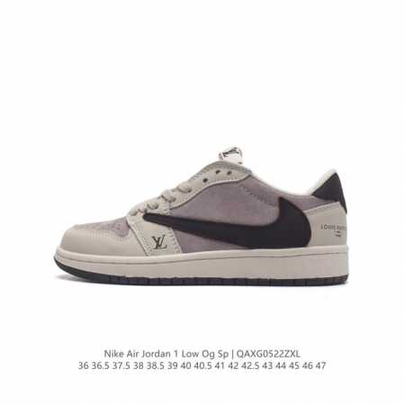 耐克 Nike Air Jordan 1 Low Og Sp Military Blue Aj1乔1 倒勾 路易威登联名 低帮篮球鞋 Aj1 乔丹1代 Aj1 - 点击图像关闭