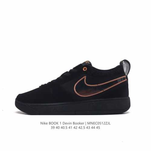 真标 新品 耐克新款男士运动鞋 厚底增高板鞋，Nikebook1Devinbooker签名球鞋时尚休闲运动篮球鞋。Devinbooker首双签名篮球鞋nikeb
