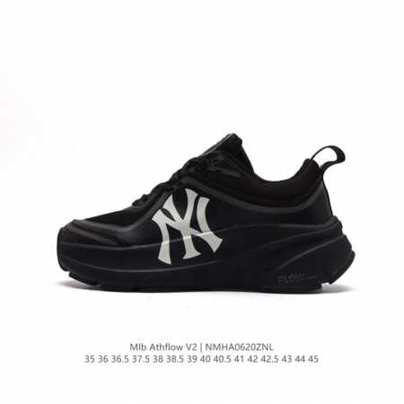 MLB Athflow 超火的老爹鞋 时尚休闲跑步鞋 逆光刷街，留个洒脱身影。MLB #学长鞋#与夕阳同步转场，接上Athflow风格讯号，下个转角开启新际遇。 - 点击图像关闭