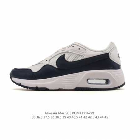 新品 耐克 Nike Air Max Sc 防滑耐磨 舒适缓震 网布透气 织物 气垫 减震 复古 运动休闲鞋，耐克 Nike Air Max Sc是耐克于 年推 - 点击图像关闭