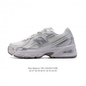 公司级 New Balance Mr740 Nb新百伦系列复古老爹风休闲运动慢跑鞋。采用轻质牛剖革拼接透气网眼衬垫织物鞋面材质 T-Beam大底提供足步弓支撑
