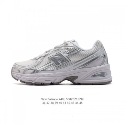 公司级 New Balance Mr740 Nb新百伦系列复古老爹风休闲运动慢跑鞋。采用轻质牛剖革拼接透气网眼衬垫织物鞋面材质 T-Beam大底提供足步弓支撑