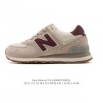 Nb 574 新百伦 New Balance Nb 574系列舒适百搭复古拼接时尚休闲运动鞋。New Balance 的 574 具有识别性和持久流行性，从它作