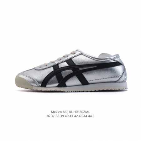 公司级 头层皮 Asics 亚瑟士 男女鞋真标半码制 配足弓鞋垫 日产经典老牌-鬼塚虎 Onitsuka Tiger Mexico 66经典墨西哥系列复古经典百 - 点击图像关闭