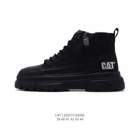 公司级 Cat卡特 新款马丁靴 潮鞋 厚底增高短靴 户外徒步运动鞋 时尚中帮靴子 真标公司卡特男士马丁靴 广东 历年经典热销款 新款牛皮革鞋面 轻便休闲鞋 耐磨 - 点击图像关闭