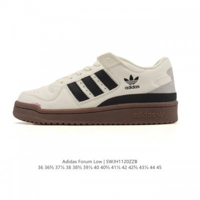 Adidas 阿迪达斯 三叶草 Forum Low 男女运动板鞋 2025年新款 蛇年限定 摩登演绎篮球风的经典鞋。英文的“Forum”，是进行表达的场所，在这
