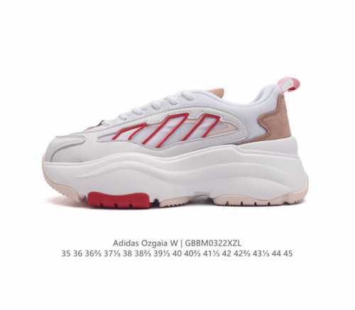 公司级阿迪达斯adidas Originals Ozgaia 防滑 耐磨 低帮 生活 休闲鞋 此款鞋采用近几年比较流行的版型设计 外观时尚大气 鞋底采用耐磨的材