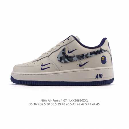 耐克 Nike Air Force 1 '07 Low 2025新年新款 蛇年限定 空军一号含气垫 小白鞋 低帮百搭厚底增高休闲运动板鞋。柔软、弹性十足的缓震性 - 点击图像关闭
