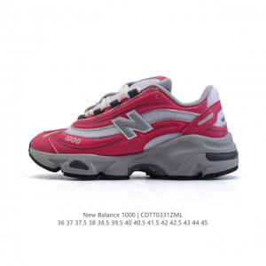 公司级 新百伦 Newbalance1000系列回归 Ald X 新百伦 老爹鞋，新联名厚底增高百搭运动跑鞋曝光了！作为Nb最高端的鞋型,诞生于1999年,一度
