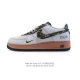 140 耐克 Nike Air Force 1 '07 Low 空军一号 小白鞋 含气垫 迪奥 联名低帮百搭厚底增高休闲运动板鞋。柔软、弹性十足的缓震性能和出色