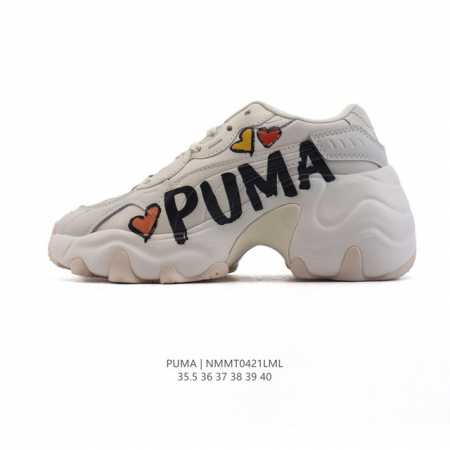 puma 彪马 女鞋 经典休闲运动鞋奢侈品百搭老爹鞋，在今年仍然还是很受欢迎。对于爱美的人来说，鞋柜里不仅应该有一双白色的鞋子，还应该配有一双又帅又凹的老爹鞋！ - 点击图像关闭