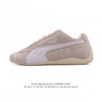 公司级 Puma Speedca Og 彪马极速赛车系列低帮德训风拼接复古百搭休闲运动赛车鞋 鞋款从80、90年代赛车手所穿的防火赛车鞋为原型，鞋身线条模仿了赛