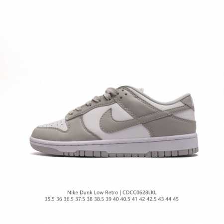 耐克 Nike Dunk Low Retro 运动鞋复古板鞋 ，作为 80 年代经典篮球鞋款，起初专为硬木球场打造，后来成为席卷街头的时尚标杆，现以经典细节和复 - 点击图像关闭