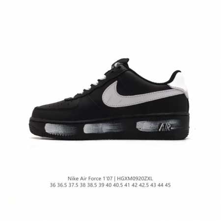 耐克 Nike Air Force 1 '07 Low 空军一号含气垫 低帮百搭厚底增高休闲运动板鞋。柔软、弹性十足的缓震性能和出色的中底设计，横跨复古与现代的 - 点击图像关闭