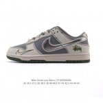 公司级 耐克 Nike Sb Dunk Low Pro 男女同款运动鞋复古板鞋。采用柔软皮革鞋面，经久耐穿，塑就如元年款 Dunk 般的复古质感。鞋头透气孔，搭
