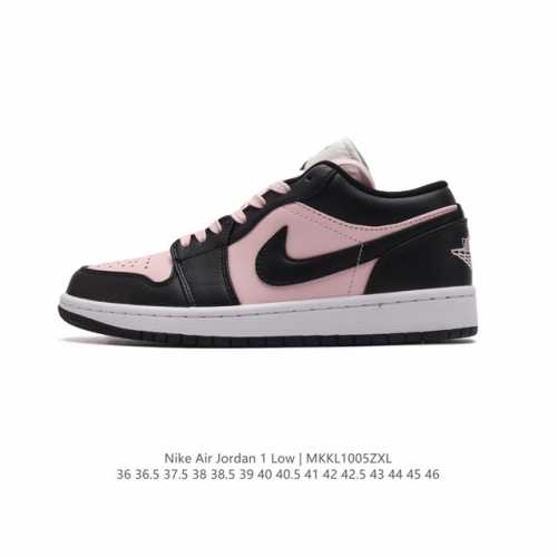 真标 耐克 乔丹air Jordan 1 Low Aj1 乔1 乔丹1代aj1 低帮复古文化休闲运动篮球鞋。从1985 年面世的元年款汲取设计灵感，采用简洁大方