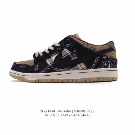 耐克 Nike Sb Dunk Low pro 男女款运动鞋复古板鞋。采用柔软皮革鞋面，经久耐穿，塑就如元年款 Dunk 般的复古质感。鞋头透气孔，搭配鞋口和鞋 - 点击图像关闭