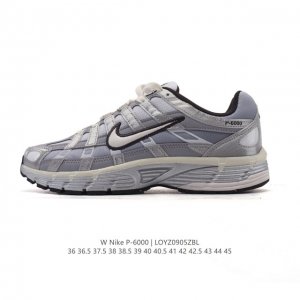 耐克 Nike 男女子休闲运动鞋 p-6000premium 轻便舒适透气防滑缓震耐磨跑步鞋。p-6000 是一款植根于 0 年代风格的混合款式，让人想起去年再