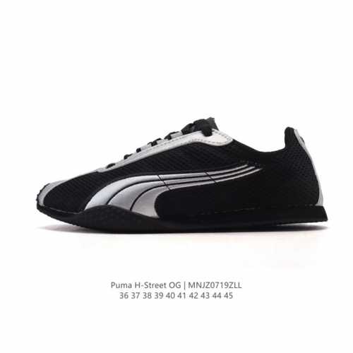 新品公司级 Puma 推出全新 H-Street 运动鞋Puma彪马 H-Street 薄底鞋 德训 舒适时尚 耐磨 低帮 生活休闲鞋 男女同款整体进行了丰富的