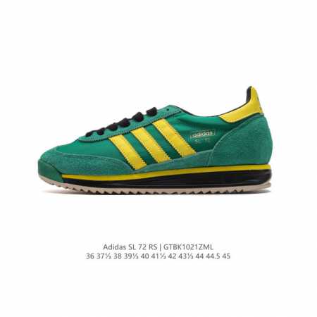 顶级纯原版本 阿迪达斯Adidas SL 72 SHOES 经典复古薄底运动鞋 T头鞋 三叶草复古休闲跑步鞋休闲运动鞋 这款经典运动鞋携复古型格，来访你的活力日 - 点击图像关闭
