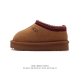童鞋 Ugg 棉拖 儿童雪地靴 俏皮可爱的百变造型， 美国轻奢品牌ugg 平底系列冬季雪地休闲保暖家居包头棉拖鞋。官方同步包装 检验标 材料采用原厂防污防水皮料